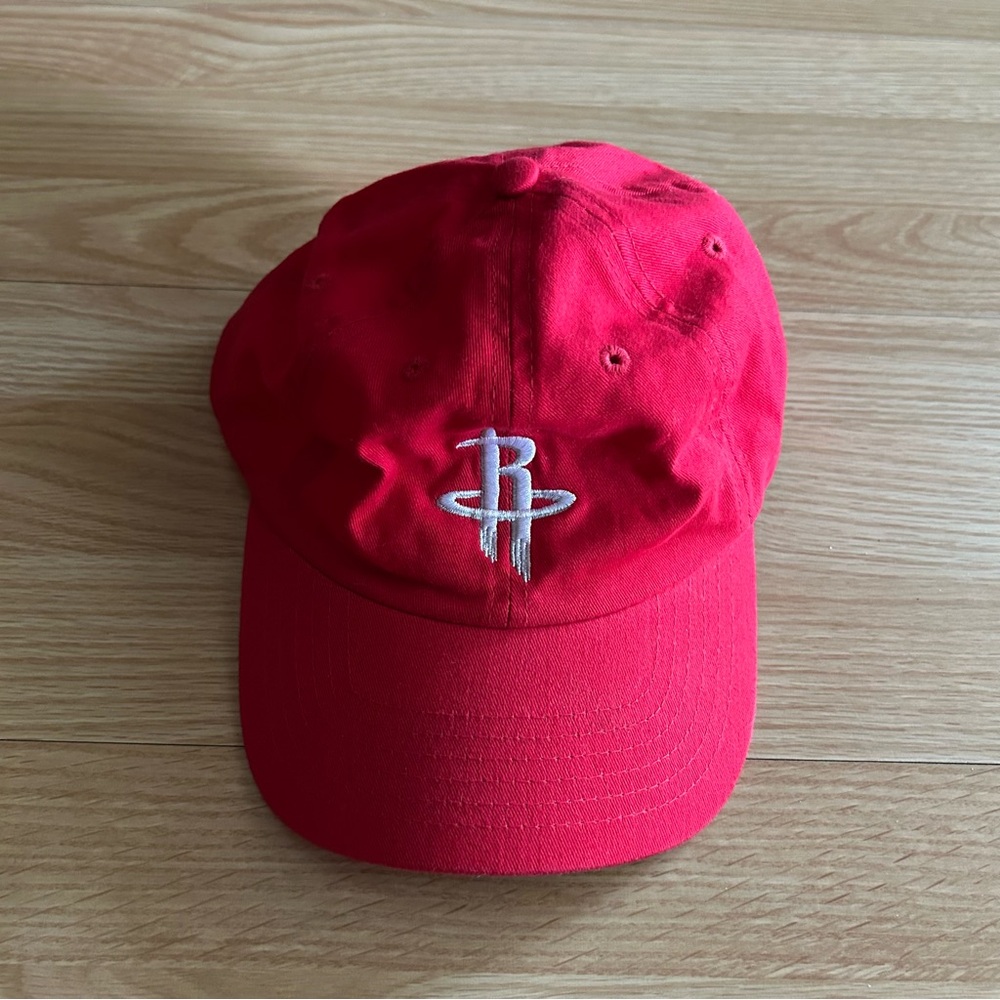 Houston Rockets Red Logo Baseball Cap OS